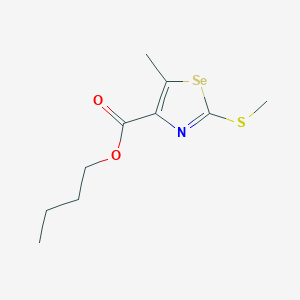 Butyl 5-methyl-2-methylsulfanyl-1,3-selenazole-4-carboxylate