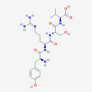 L-Tyrosyl-N~5~-(diaminomethylidene)-L-ornithyl-L-seryl-L-valine