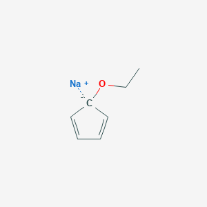 sodium;5-ethoxycyclopenta-1,3-diene