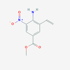 Methyl 4-amino-3-ethenyl-5-nitrobenzoate