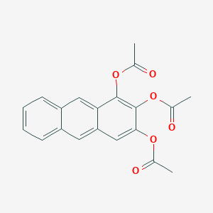 molecular formula C20H16O6 B1260894 Triacetoxyanthracene 