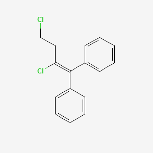 Benzene, 1,1'-(2,4-dichloro-1-butenylidene)bis-