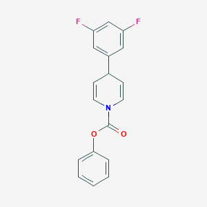 Phenyl 4-(3,5-difluorophenyl)pyridine-1(4H)-carboxylate