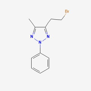 4-(2-Bromoethyl)-5-methyl-2-phenyl-2H-1,2,3-triazole