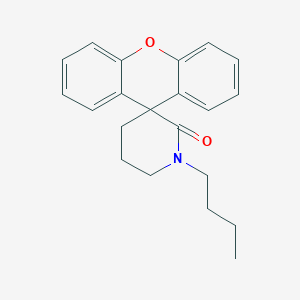 Spiro[piperidine-3,9'-[9H]xanthen]-2-one, 1-butyl-