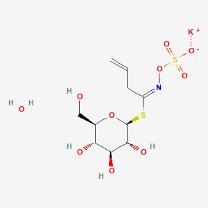 molecular formula C10H18KNO10S2 B1260899 Sinigrin hydrate 