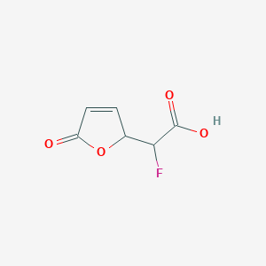 molecular formula C6H5FO4 B1260900 5-Fluoromuconolactone 