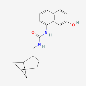 N-[(Bicyclo[3.1.1]heptan-2-yl)methyl]-N'-(7-hydroxynaphthalen-1-yl)urea