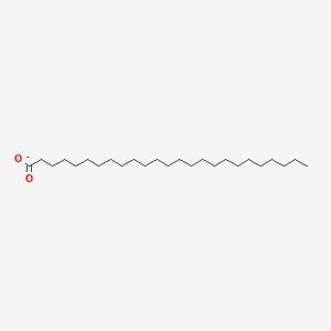 molecular formula C25H49O2- B1260908 Pentacosanoate 