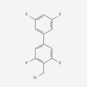 4-(Bromomethyl)-3,3',5,5'-tetrafluoro-1,1'-biphenyl