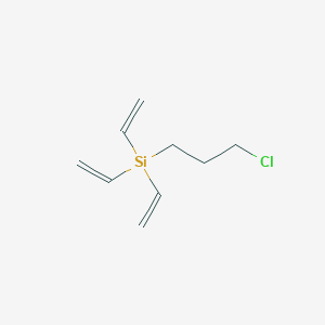 molecular formula C9H15ClSi B1260933 (3-Chloropropyl)trivinylsilane 