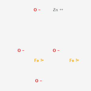 molecular formula Fe2O4Zn B1260943 Calamine CAS No. 8011-96-9
