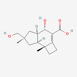 molecular formula C15H22O4 B1260953 Pasteurestin A 