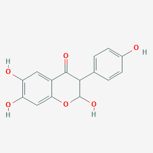 molecular formula C15H12O6 B1260969 2,6,7,4'-四羟基异黄酮 