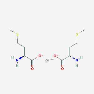 molecular formula C10H20N2O4S2Zn B1260981 蛋氨酸锌 CAS No. 40816-51-1