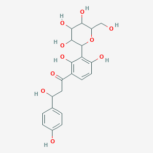 molecular formula C21H24O10 B1260988 Pterosupin 