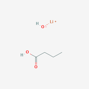 molecular formula C4H9LiO3 B1260990 Hydroxybutanoic acid, monolithium salt CAS No. 61742-10-7