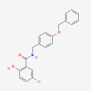 N-[4-(Benzyloxy)benzyl]-5-chloro-2-hydroxybenzamide