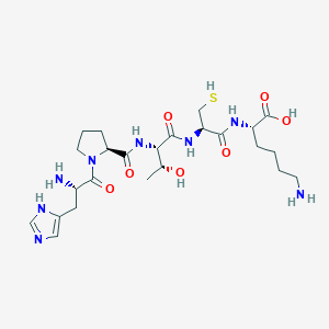 L-Histidyl-L-prolyl-L-threonyl-L-cysteinyl-L-lysine