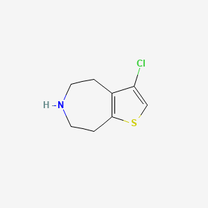 3-Chloro-5,6,7,8-tetrahydro-4H-thieno[2,3-D]azepine