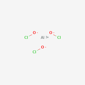 molecular formula AlCl3O3 B1261028 Aluminum chlorhydroxide 