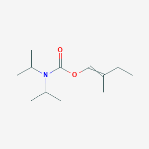 2-Methylbut-1-en-1-yl dipropan-2-ylcarbamate