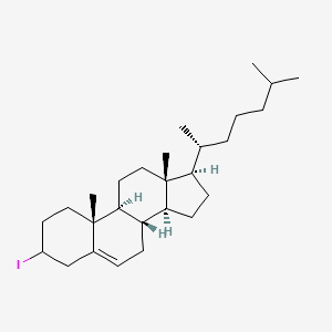 molecular formula C27H45I B1261037 3-Cholesteryl iodide 