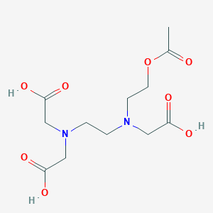 N-[2-(Acetyloxy)ethyl]-N-{2-[bis(carboxymethyl)amino]ethyl}glycine