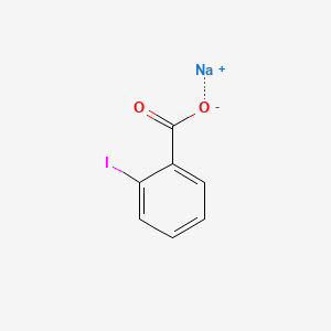 molecular formula C7H4INaO2 B1261042 Sodium o-iodobenzoate CAS No. 2532-17-4
