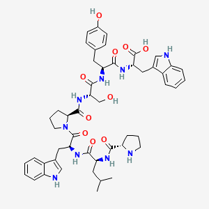 L-Prolyl-L-leucyl-L-tryptophyl-L-prolyl-L-seryl-L-tyrosyl-L-tryptophan