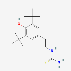 N-[2-(3,5-Di-tert-butyl-4-hydroxyphenyl)ethyl]thiourea