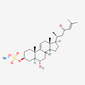 molecular formula C27H41NaO6S B1261049 3-O-sulfomarthasterone 