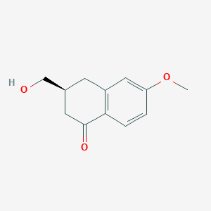 (3S)-3-(Hydroxymethyl)-6-methoxy-3,4-dihydronaphthalen-1(2H)-one