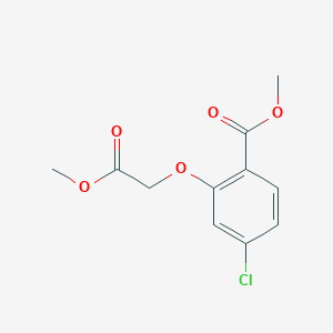 Methyl 4-chloro-2-(2-methoxy-2-oxoethoxy)benzoate