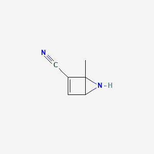 1-Methyl-5-azabicyclo[2.1.0]pent-2-ene-2-carbonitrile