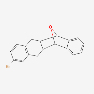 8-Bromo-5,5a,6,11,11a,12-hexahydro-5,12-epoxytetracene