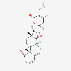 molecular formula C28H36O5 B1261065 Coagulin F 