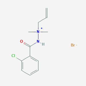 2-(2-Chlorobenzoyl)-1,1-dimethyl-1-(prop-2-en-1-yl)hydrazin-1-ium bromide