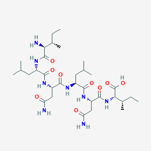 L-Isoleucyl-L-leucyl-L-asparaginyl-L-leucyl-L-asparaginyl-L-isoleucine