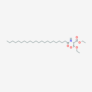 molecular formula C29H55NO5 B12610676 Diethyl (docosanoylamino)propanedioate CAS No. 651312-96-8