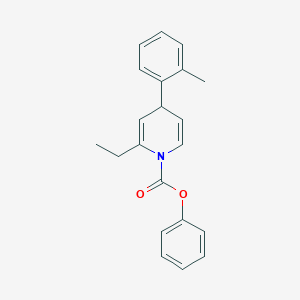 Phenyl 2-ethyl-4-(2-methylphenyl)pyridine-1(4H)-carboxylate