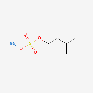 molecular formula C5H11NaO4S B1261088 Sodium isoamyl sulfate CAS No. 9010-01-9