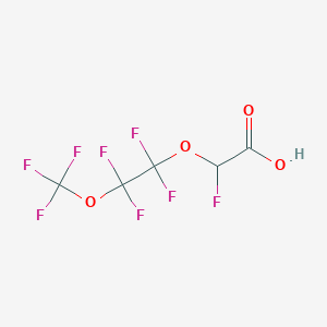 Fluoro[1,1,2,2-tetrafluoro-2-(trifluoromethoxy)ethoxy]acetic acid