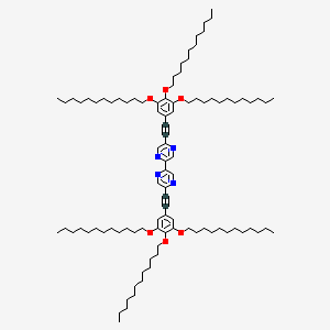 5,5'-Bis{[3,4,5-tris(dodecyloxy)phenyl]ethynyl}-2,2'-bipyrazine