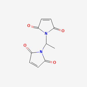 molecular formula C10H8N2O4 B1261102 Bismaleimidoethane 