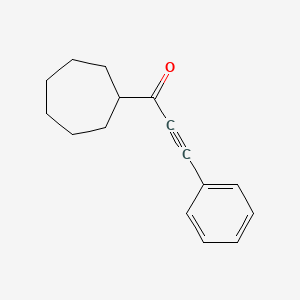 1-Cycloheptyl-3-phenylprop-2-yn-1-one