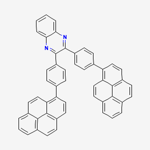 2,3-Bis[4-(pyren-1-yl)phenyl]quinoxaline