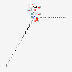 (1R)-1,5-anhydro-1-[(1E,3S,4S,5R)-4,5-dihydroxy-3-(nonacosanoylamino)nonadec-1-en-1-yl]-D-galactitol