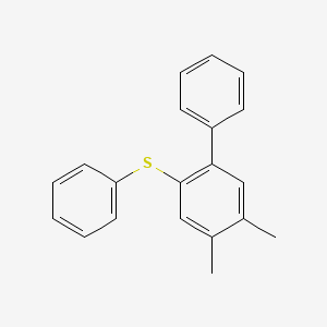 4,5-Dimethyl-2-(phenylsulfanyl)-1,1'-biphenyl