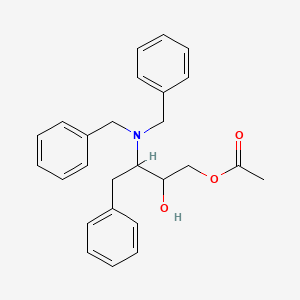 3-(Dibenzylamino)-2-hydroxy-4-phenylbutyl acetate